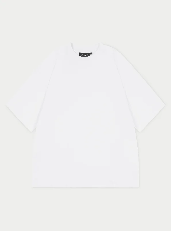 UNBRANDED RELAXED T-SHIRT - WHITE