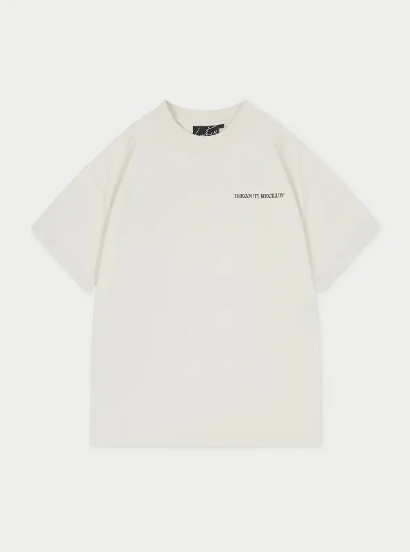 HEAVYWEIGHT COPYRIGHT T-SHIRT - OFF WHITE