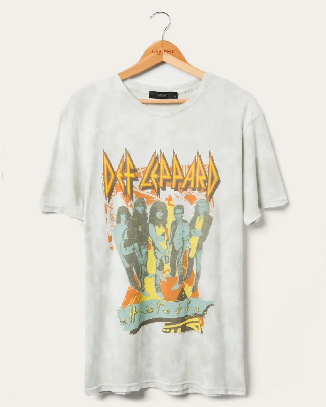 Def Leppard Hysteria Tie Dye Vintage Tee