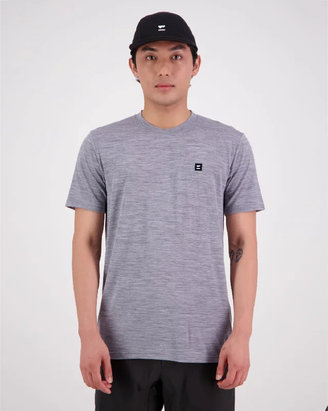 Icon Merino Classic T-Shirt - Grey Heather