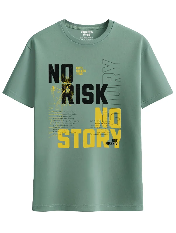 No risk No story Plus Size T-Shirt