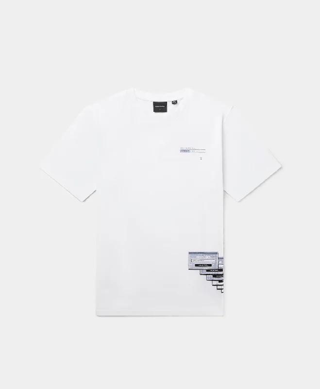 White Pop Up T-Shirt