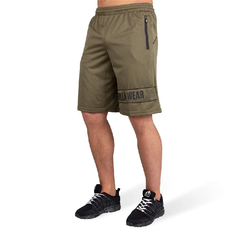 Branson Shorts - Army Green/Black