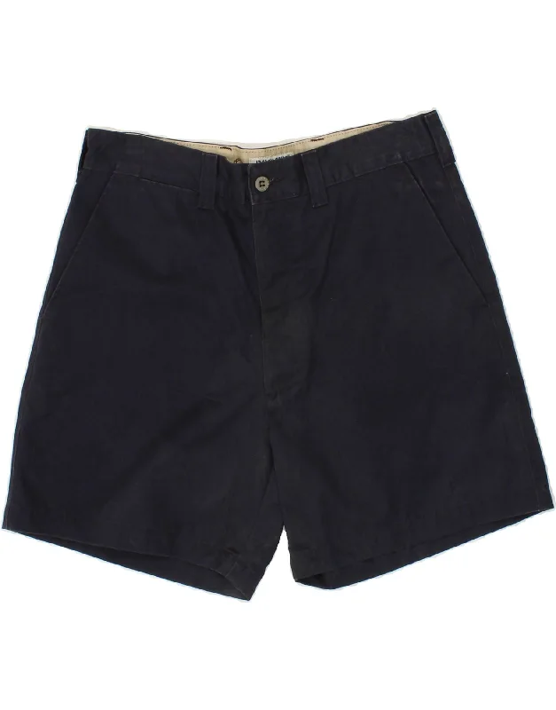 DOCKERS Mens Chino Shorts W33 Medium  Navy Blue Cotton