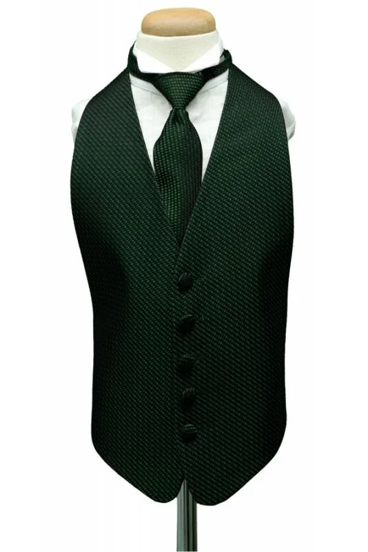 Hunter Venetian Kids Tuxedo Vest