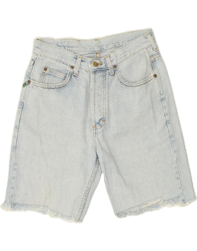 LEE Mens Denim Shorts W31 Medium Blue Cotton