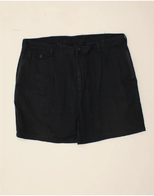 NAUTICA Mens Rigger Chino Shorts W40 XL Navy Blue Cotton