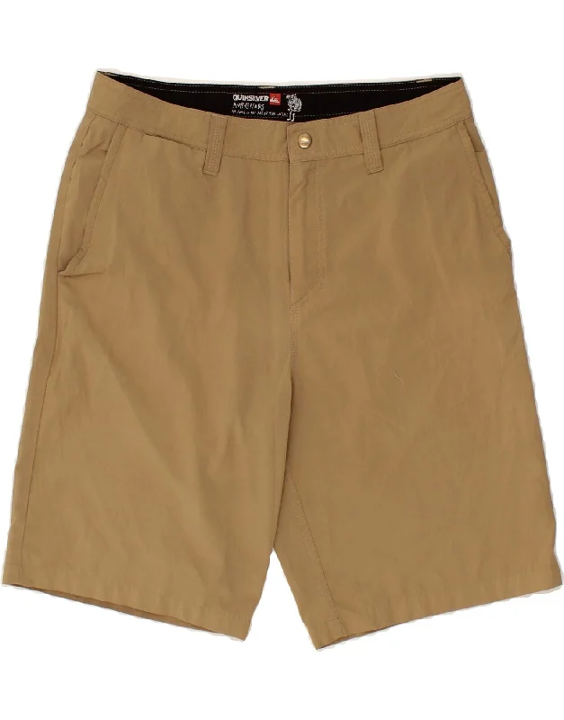 QUIKSILVER Mens Chino Shorts W32 Medium Beige