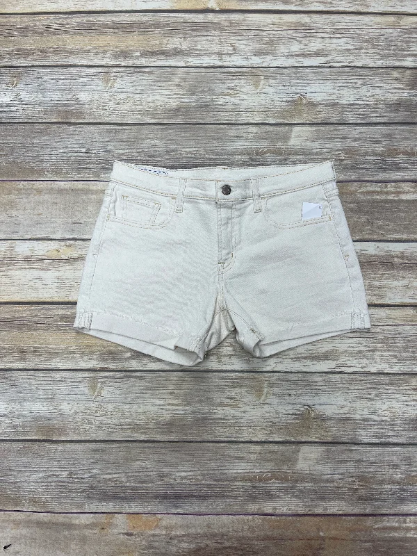 Shorts By Gap In Cream Denim, Size: 4