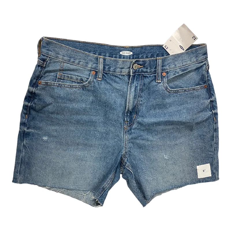 Shorts By Old Navy In Blue Denim, Size: 12