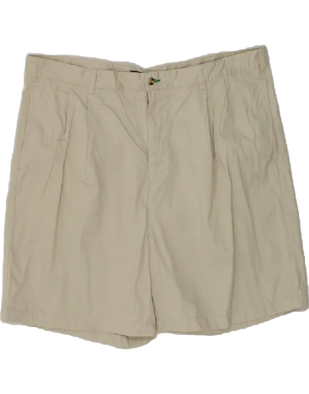 TOMMY HILFIGER Mens Chino Shorts W44 2XL Beige Cotton