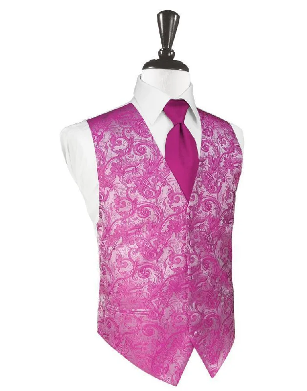 Watermelon Tapestry Tuxedo Vest