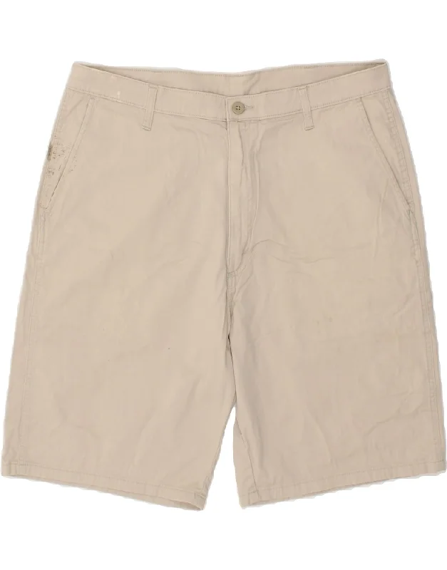 WRANGLER Mens Chino Shorts W38 XL Beige Cotton