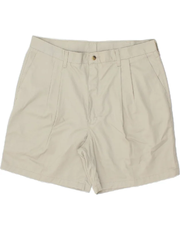 WRANGLER Mens Pegged Chino Shorts W40 XL Beige Cotton