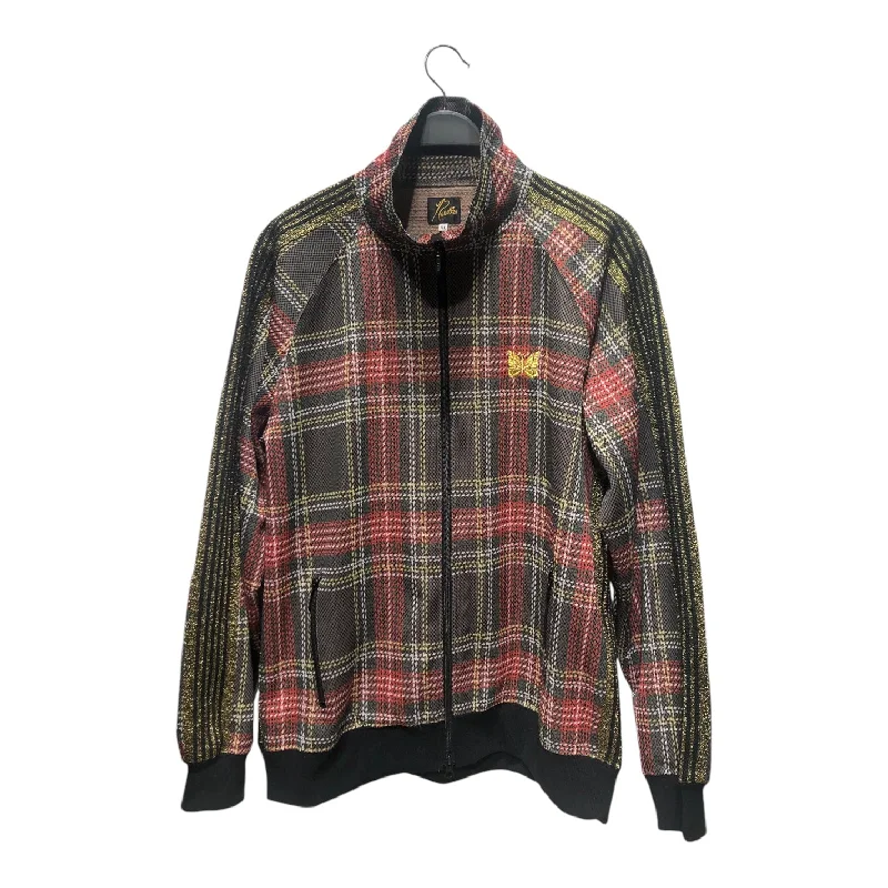 Needles/Jacket/XL/Polyester/RED/Plaid/track jacket