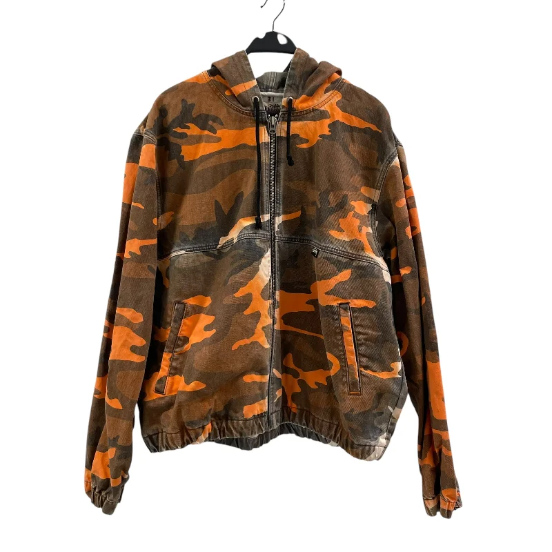 STUSSY/Jacket/XL/ORN/Camouflage/WORKWEAR/TIGRIS CANVAZ/SPRAY