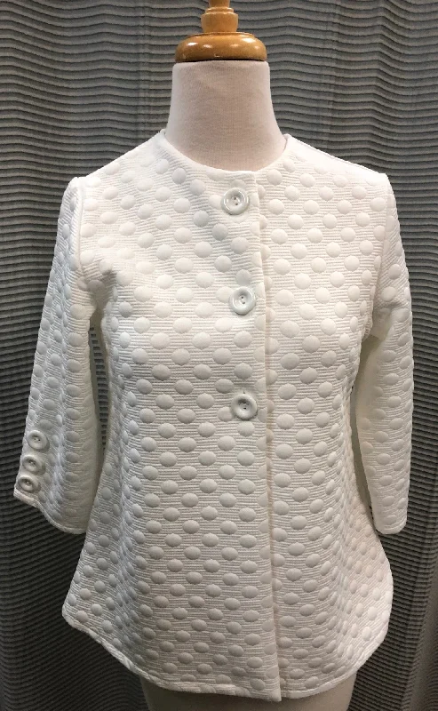 Andria Lieu White Zara Jacket