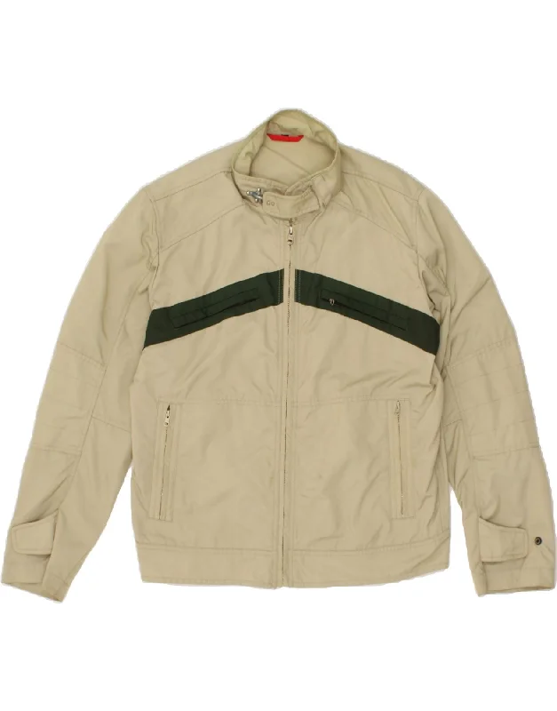 FAY Mens Bomber Jacket UK 38 Medium Khaki