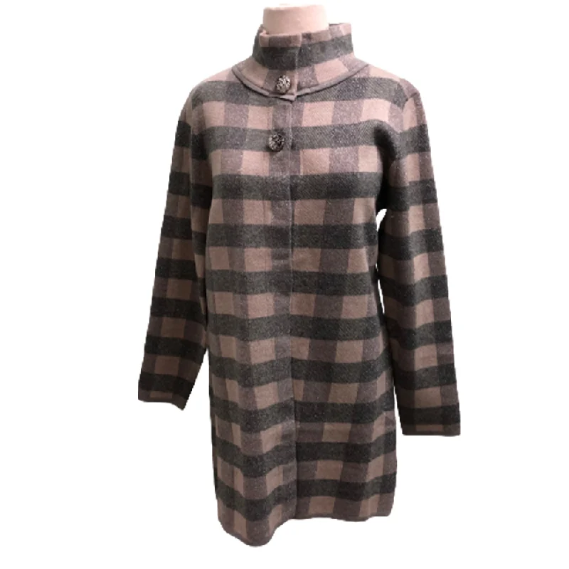 Passioni Jacket Checkered Pattern