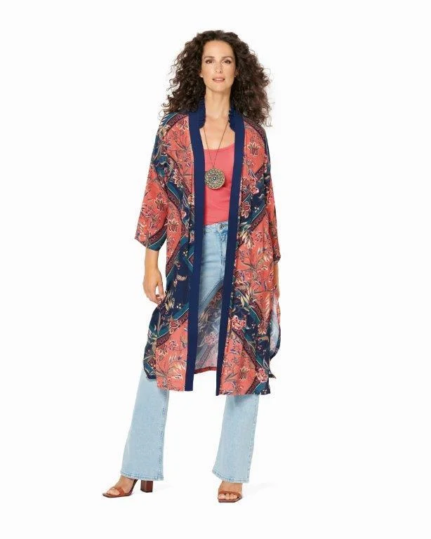 Burda Pattern 6244 Kimono – Coat – Jacket