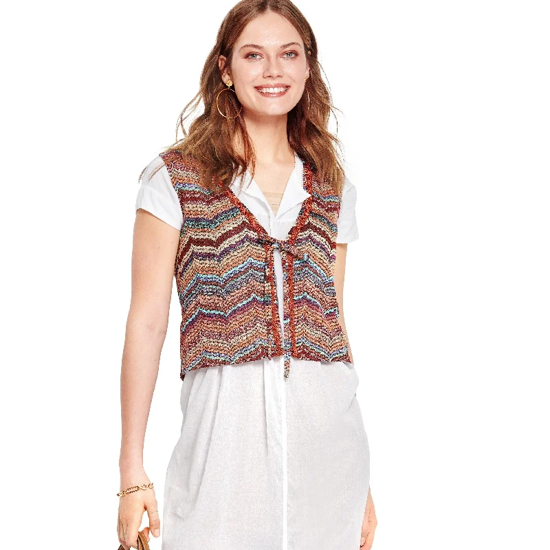 Burda Sewing Pattern 6120 Jacket and Vest