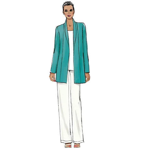 Vogue Pattern 9011  Loose-fitting, unlined jacket