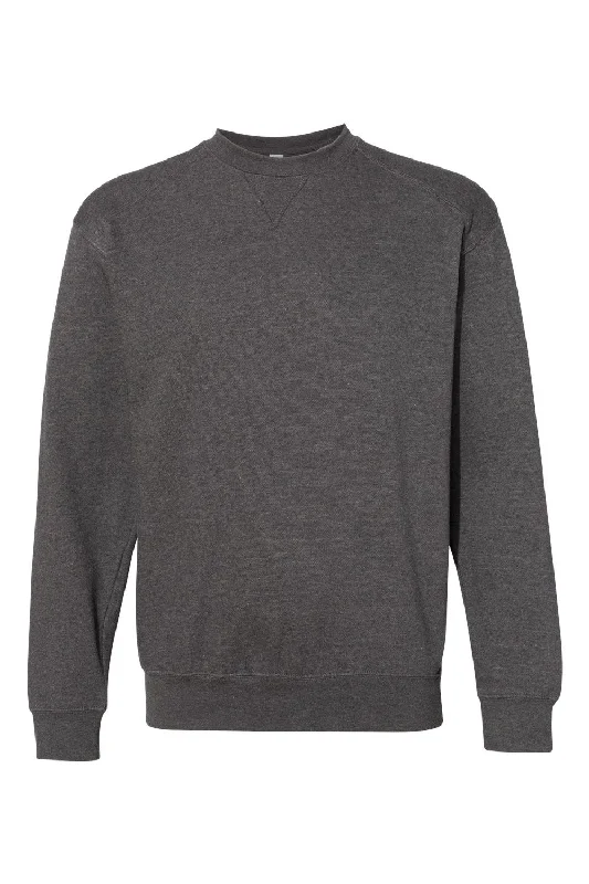 C2 Sport Mens Crewneck Sweatshirt - Charcoal Grey