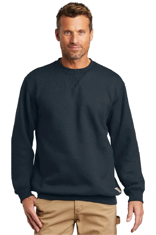 Carhartt Mens Crewneck Sweatshirt - Navy Blue