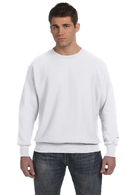 Champion Mens Shrink Resistant Crewneck Sweatshirt - Silver Grey