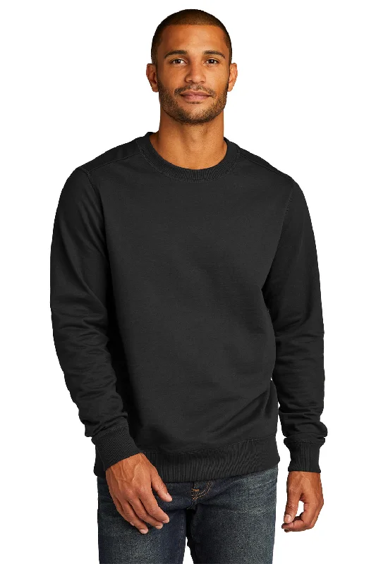 District Mens Re-Fleece Crewneck Sweatshirt - Black