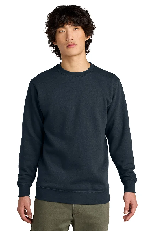 District Mens Very Important Fleece Crewneck Sweatshirt - New Navy Blue