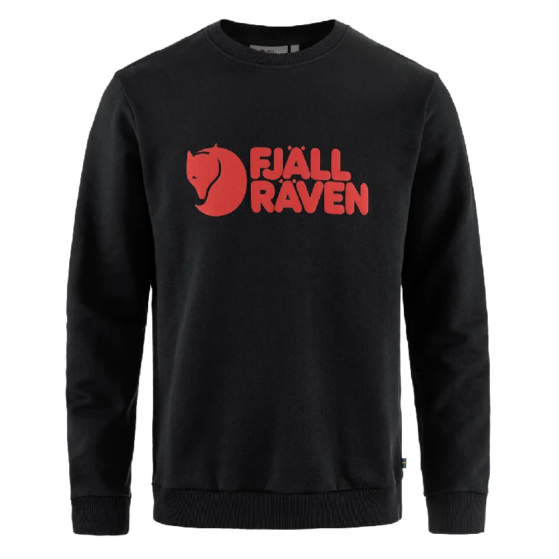 Fjallraven Logo Sweater Black