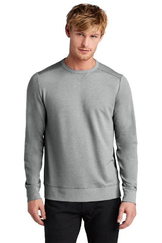 Ogio Mens Luuma Flex Crewneck Sweatshirt - Heather Tarmac Grey