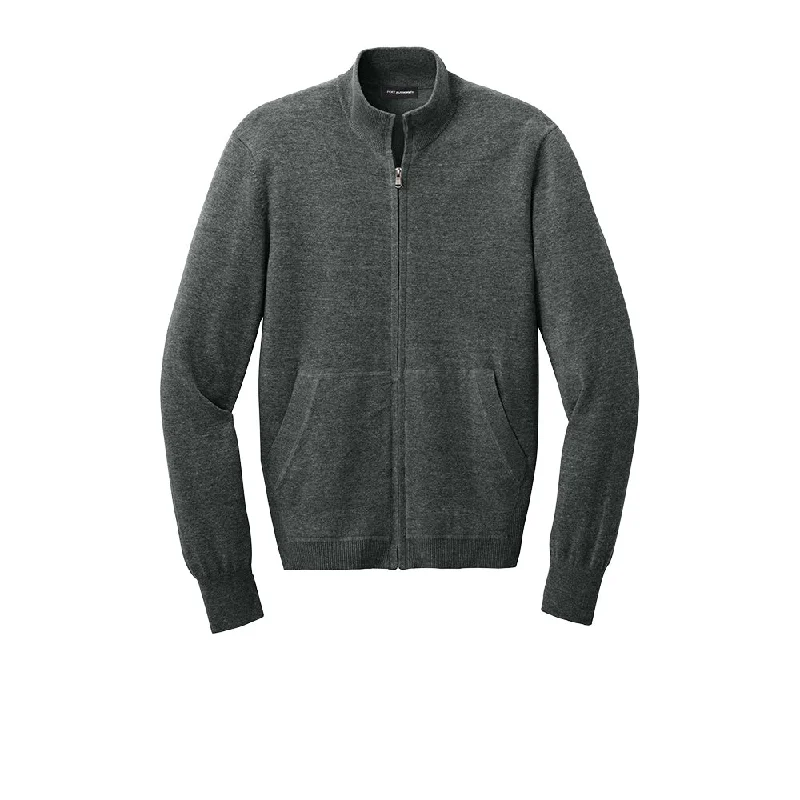 Port Authority Easy Care Full-Zip Sweater