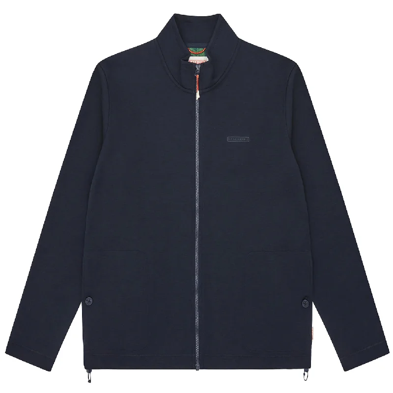 Sealskinz Earsham Full Zip Sweater Navy