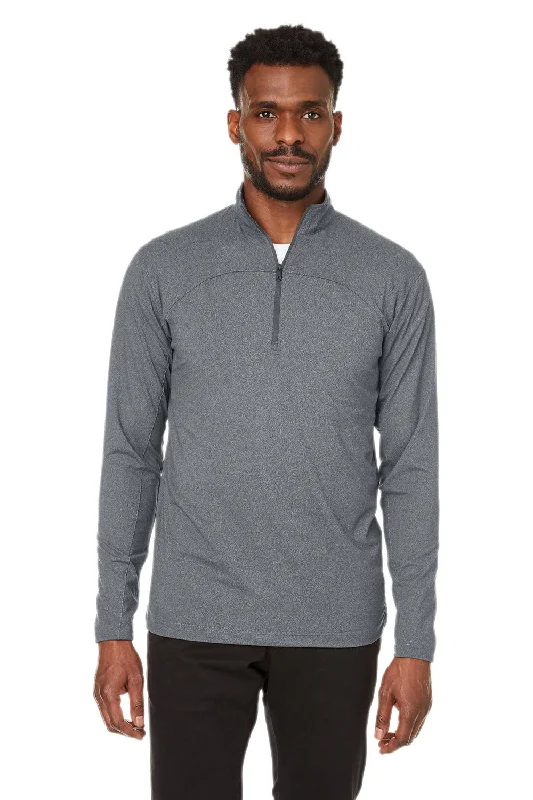 Spyder Mens Spyre UPF 40+ 1/4 Zip Sweatshirt - Polar Grey Frost