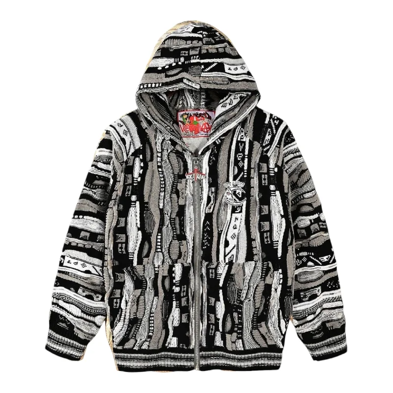 VERY RARE: Metallic Mummy Zip Up Sweater